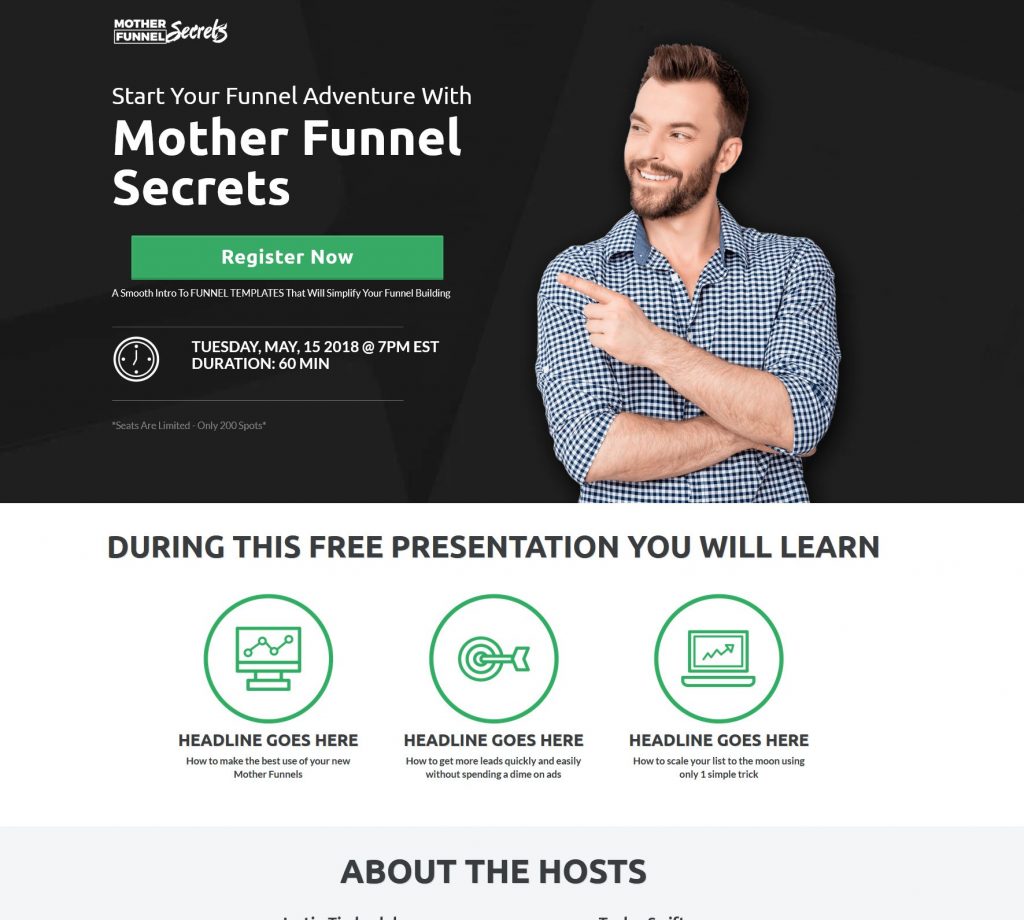 webinar funnel