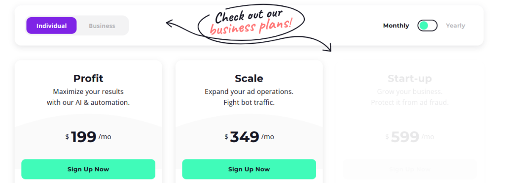 VOLUUM PRICING