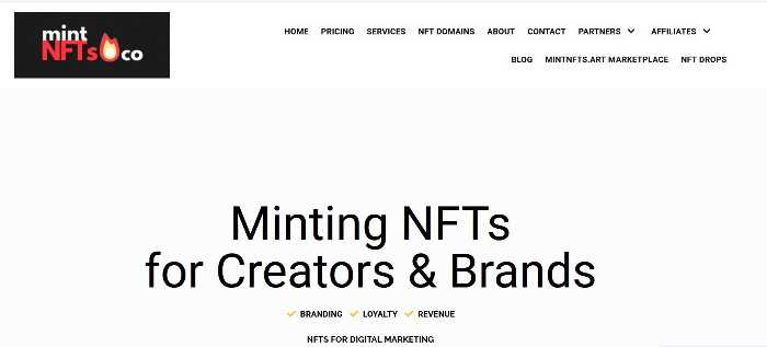 mintnft affiliate program