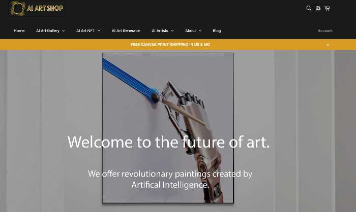 affiliate program ai artshop