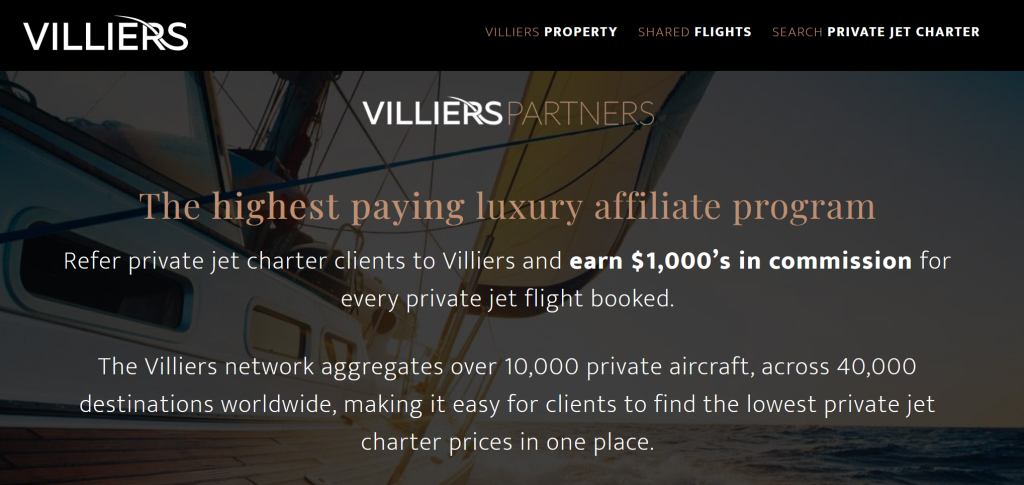 villiers affiliate program