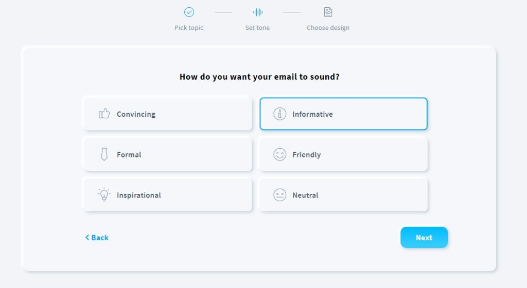 GETRESPONSE AI EMAIL GENERATOR workflow step 3