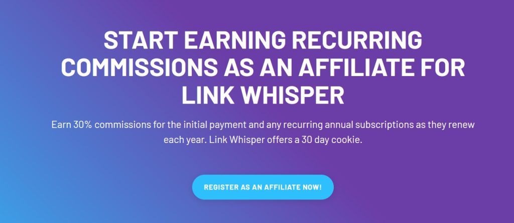 linkwhisper affiliate program