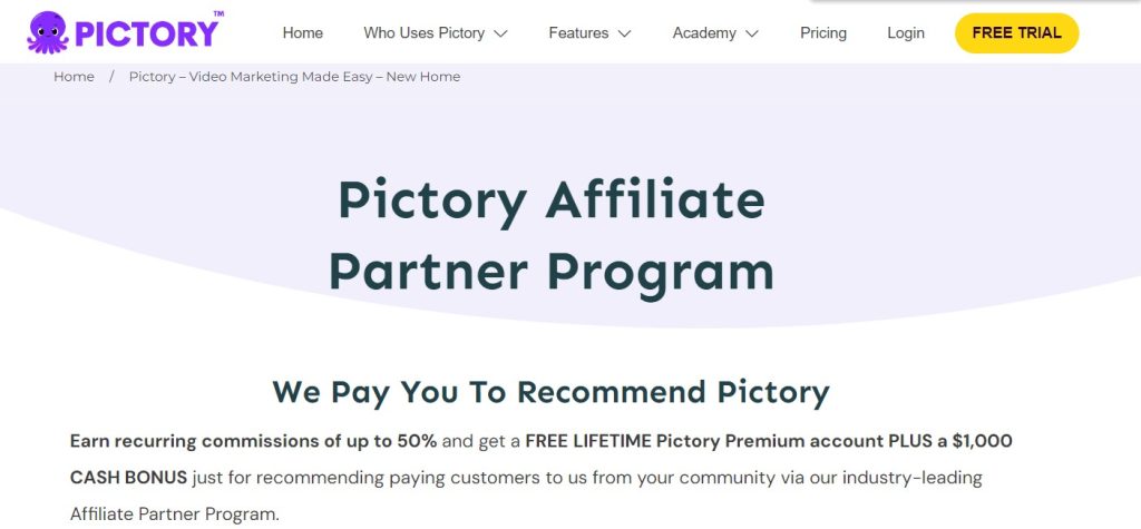 pictory-affiliate-program