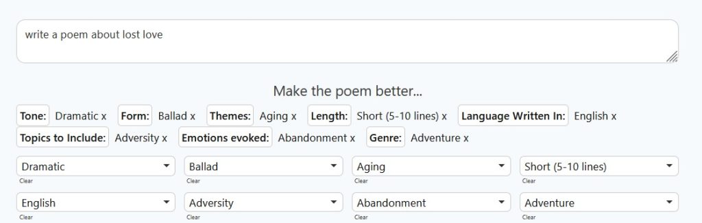 song writing ai