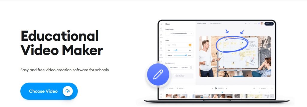 veed io education video maker